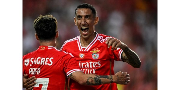 Ángel Di María le da al Benfica otra Supercopa de Portugal